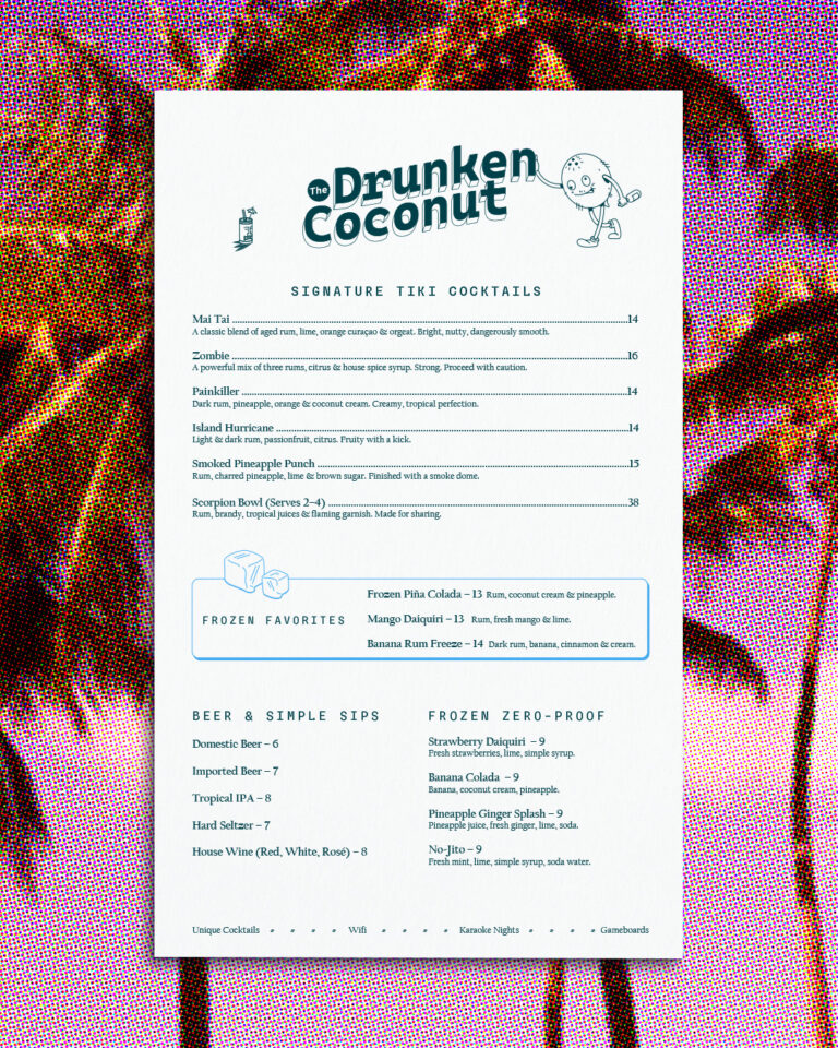 Drunken Coconut A