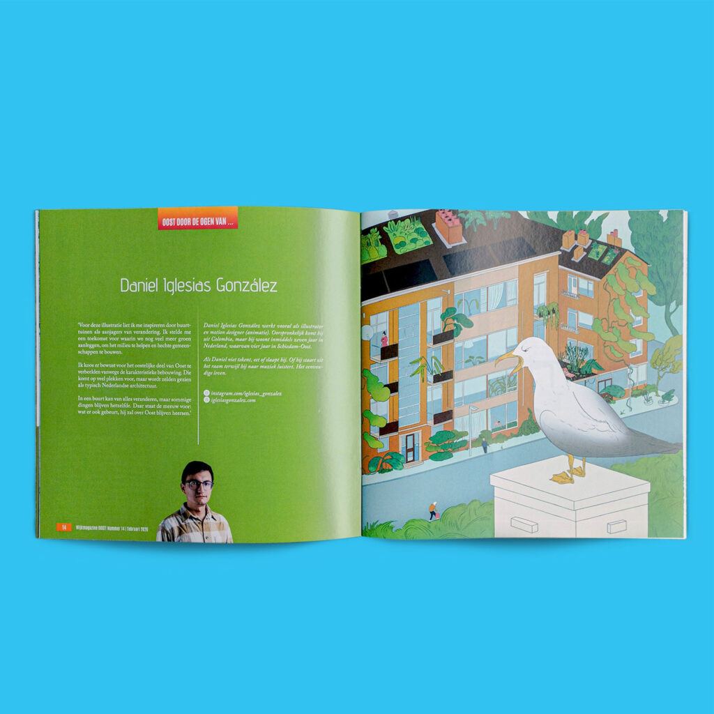 Oost Magazine Illustration 3 by Daniel Iglesias Gonzalez