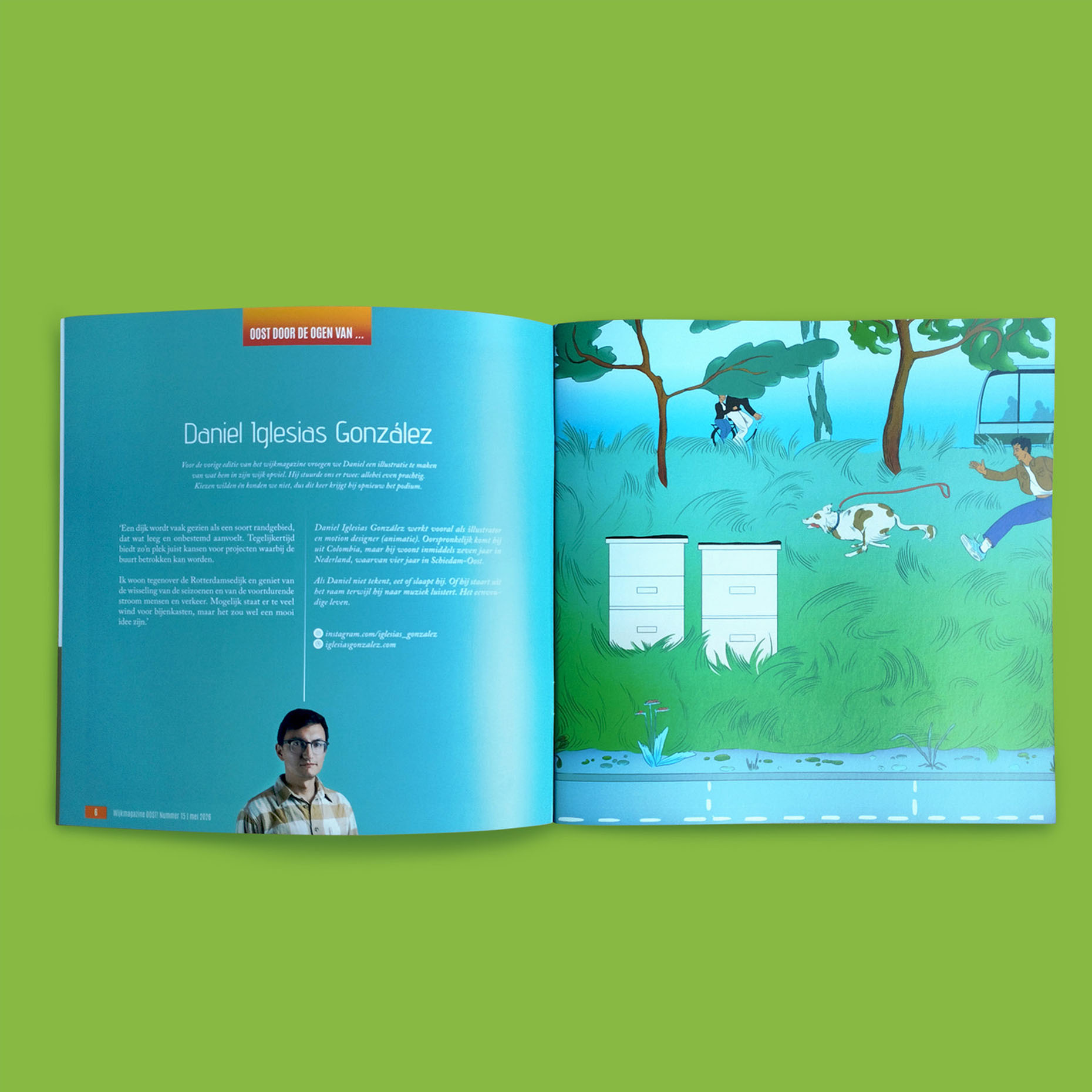 Oost Magazine Illustration 1 by Daniel Iglesias Gonzalez
